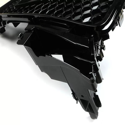 Bumper Grille Fit for  A5 2008-2012 Honeycomb Grille with Gloss Black Body