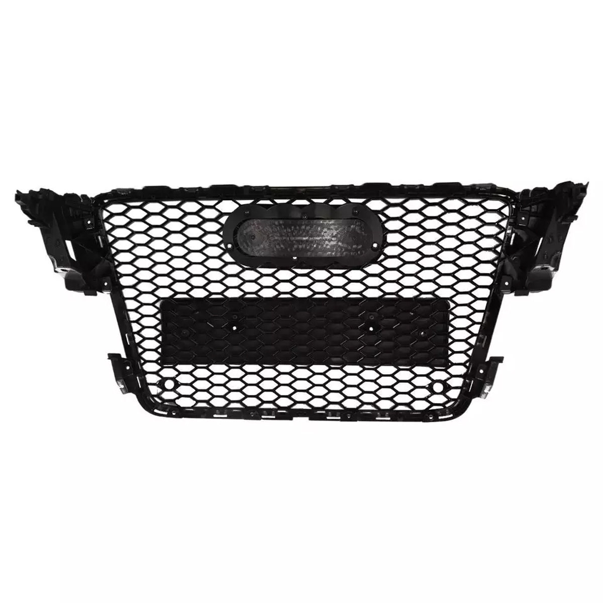 Bumper Grille Fit for  A5 2008-2012 Honeycomb Grille with Gloss Black Body
