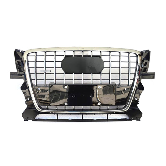 Front Bumper Grille Fit for AD Q5 RSQ5 2009-2012 Grill Grille Chrome