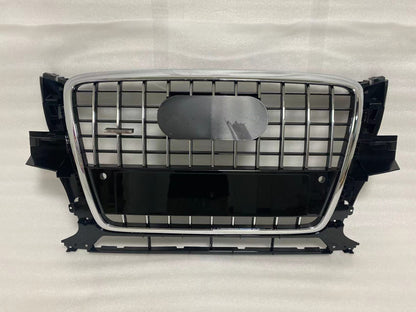Front Bumper Grille Fit for AD Q5 RSQ5 2009-2012 Grill Grille Chrome