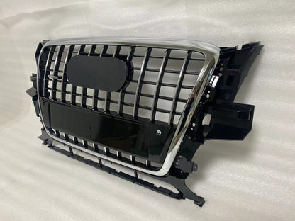Front Bumper Grille Fit for AD Q5 RSQ5 2009-2012 Grill Grille Chrome