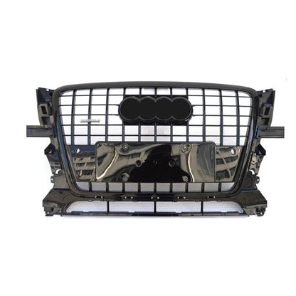 Front Bumper Grille Fit for AD Q5 RSQ5 2009-2012 Grill Grille Gloss Black