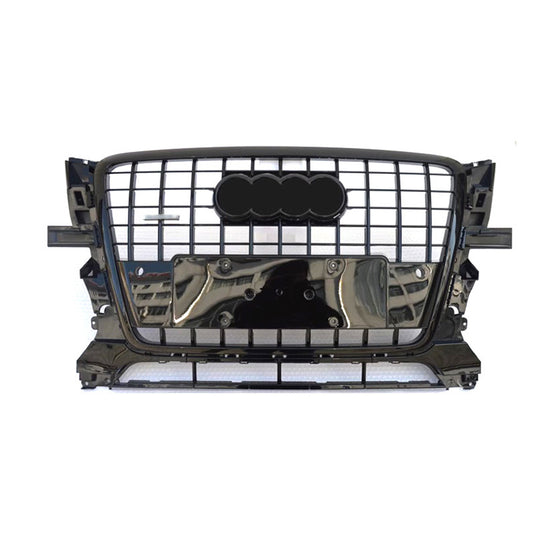 Front Bumper Grille Fit for AD Q5 RSQ5 2009-2012 Grill Grille Gloss Black