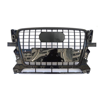 Front Bumper Grille Fit for AD Q5 RSQ5 2009-2012 Grill Grille Gloss Black