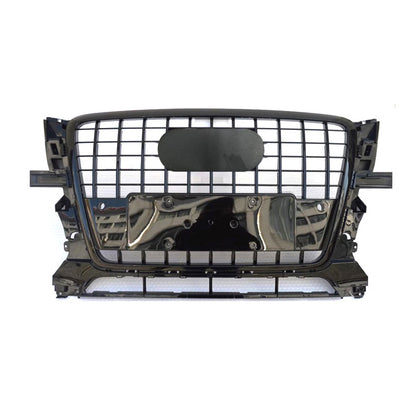 Front Bumper Grille Fit for AD Q5 RSQ5 2009-2012 Grill Grille Gloss Black