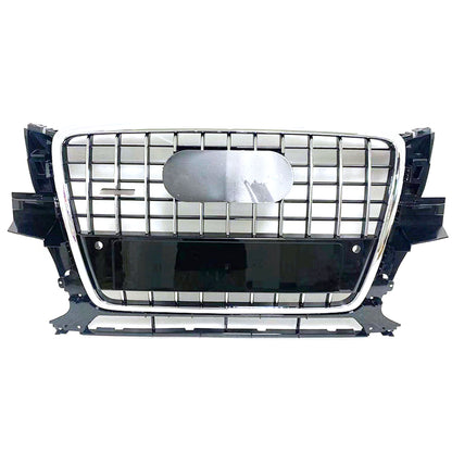 Chrome Bumper Grille Fit for AD Q5 RSQ5 2009-2012 Grill Grille Grey Body