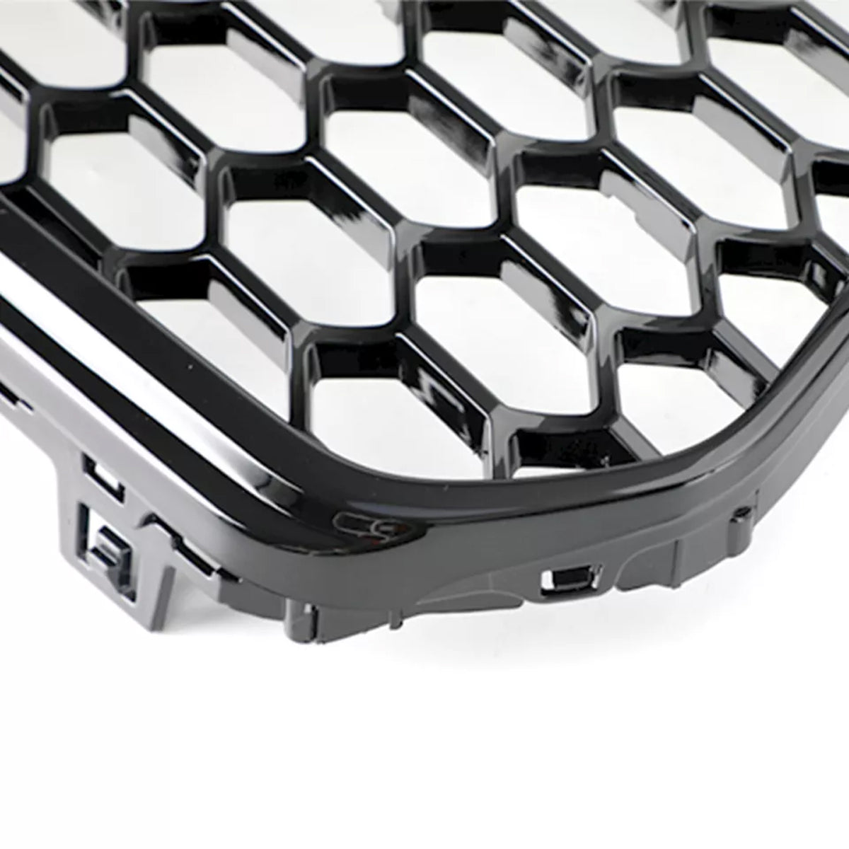 Bumper Grille Fit for A D A5 2013-2016 Honeycomb Grille with Gloss Black Body No Emblem