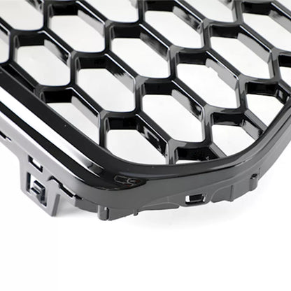 Bumper Grille Fit for A D A5 2013-2016 Honeycomb Grille with Gloss Black Body No Emblem