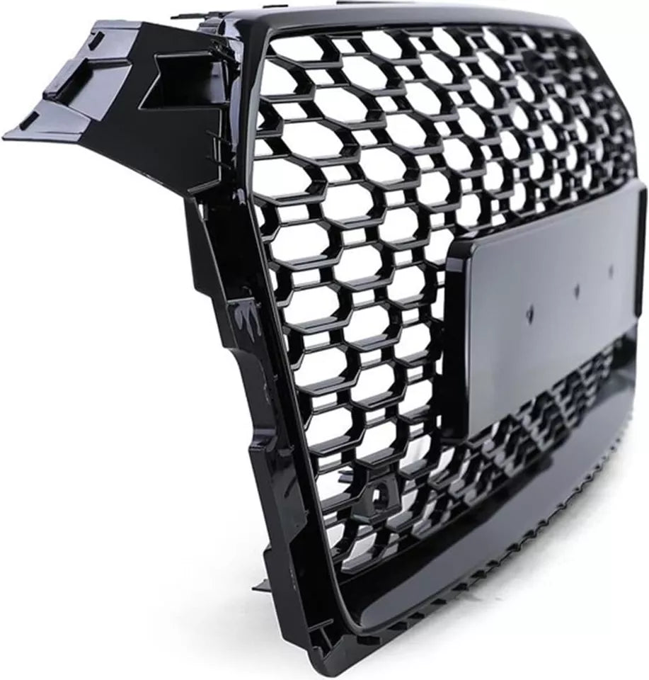 For A5 RS5 S5 2012-2016 Front Bumper Honeycomb Grille Mesh Grille