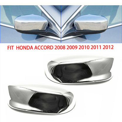 Fit 2008 2009 2010 2011 2012 Honda Accord Chrome Mirror Covers