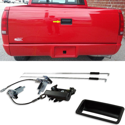 New Tail Gate Tailgate Latches Set of 2 Chevy Chevrolet C1500 Truck K1500 Pair