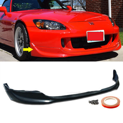 Fit 04-10 S2000 AP2 Unpainted Urethane OE Style PU Front Bumper Lip Body Kit