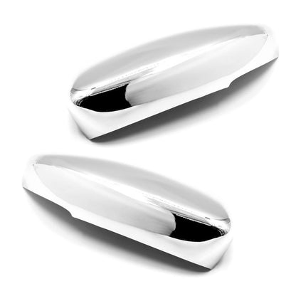 For 15-2017 Chrysler 200 Sedan 6PC Stainless Pillar Post+Top Half Mirror Covers