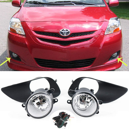 For 2006 2007 2008 2010 2011 TOYOTA YARIS SEDAN BELTA VIOS  Fog Lights Lamps