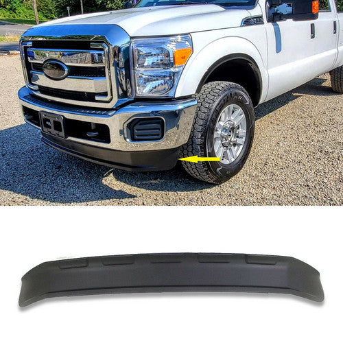 Front Valance For 2011-2016 Ford F-250 Super Duty F-350 Super Duty Textured