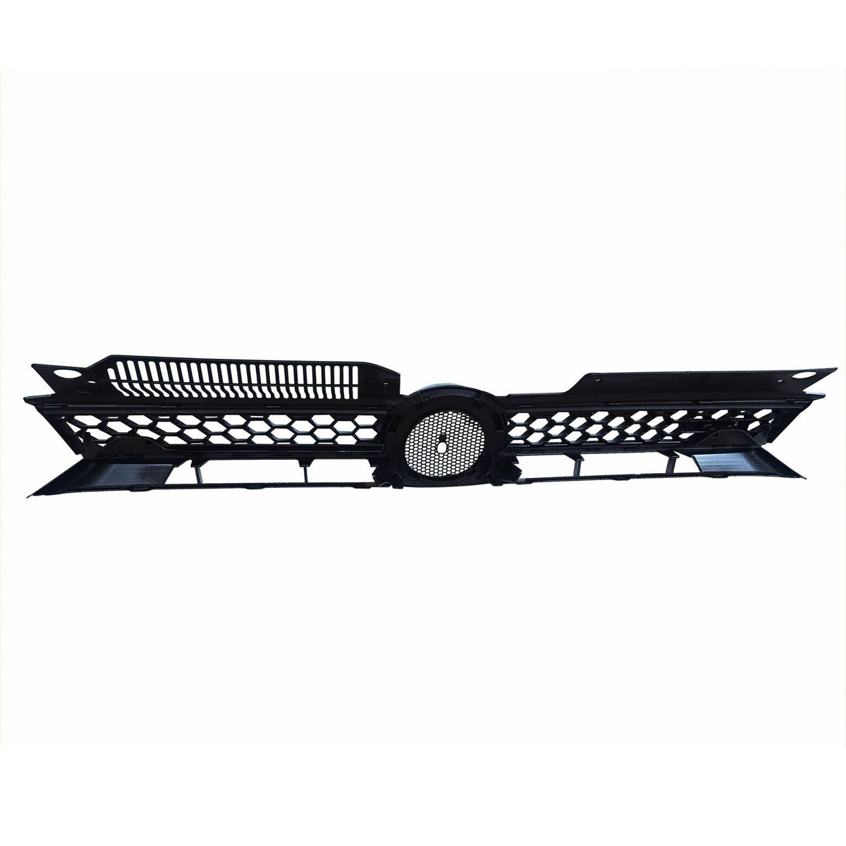 Fit 2010-2014 VW MK6 Golf GTI Jetta Black Carbon Fiber Print Grille