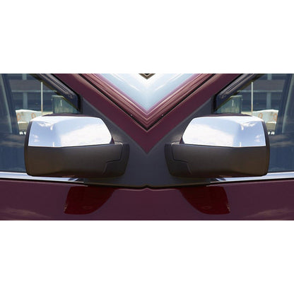 Fit 2014 2015 2016 Chevrolet Silverado/ Gmc Sierra Chrome Top Half Mirror Covers