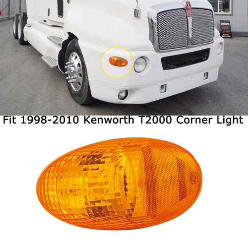 Side Lamp Turn Signal Light For 1998-2010 Kenworth T2000 Corner Marker