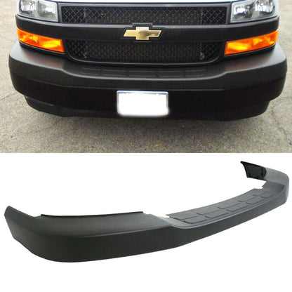 Textured NEW Front Upper Bumper Cover for 2003-2018 Chevy Express & GMC Savana