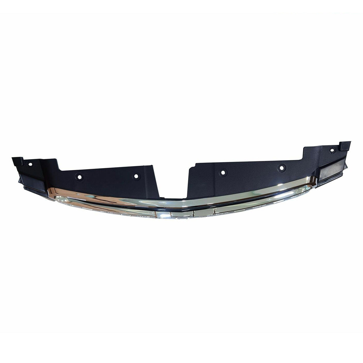 Upper Front Bumper Grille Black w/ Chrome For 2015 2016 Chevrolet Cruze Limited