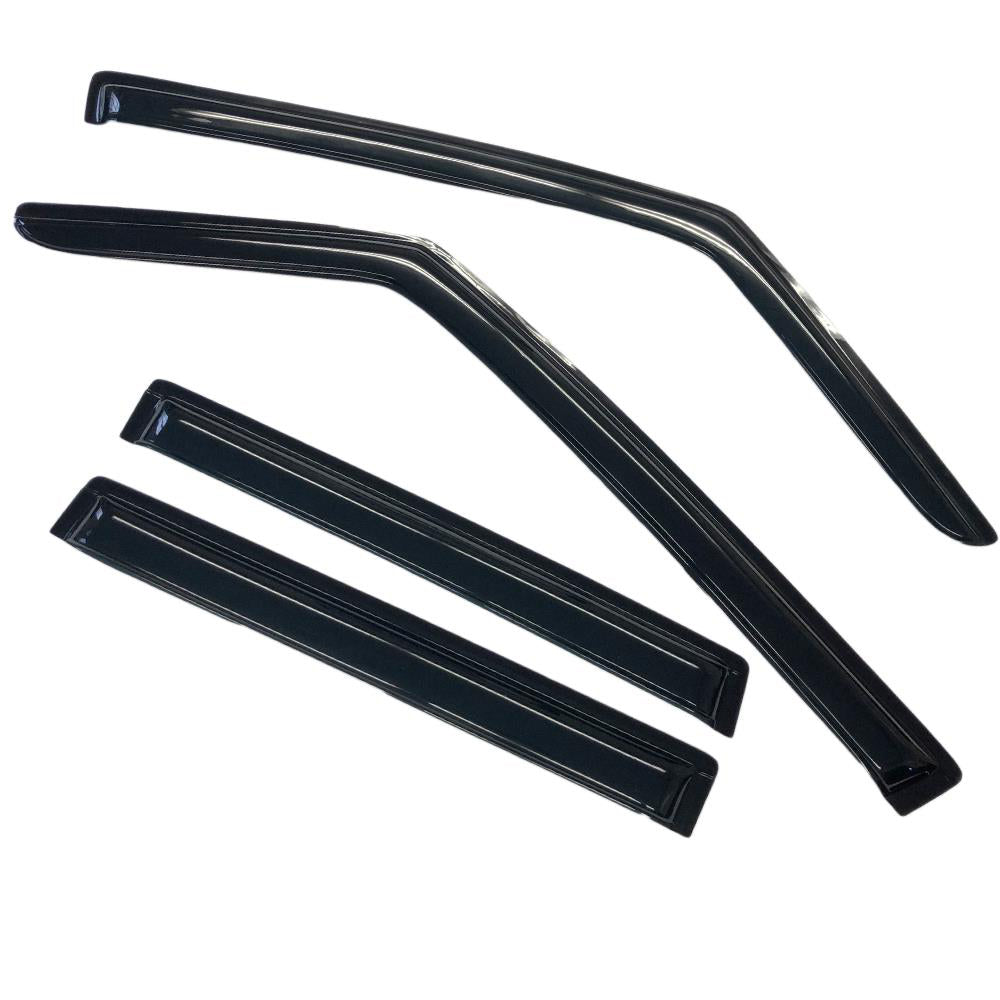 FIT 2014 2015 2016 2017 2018 Jeep Renegade Smoked Window Vent Visors Guard 4PCS