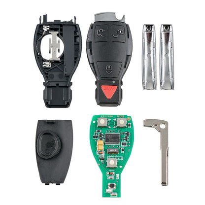Replacement Remote Car Key Fob For Mercedes Benz IYZ3312, IYZDC Keyless Entry