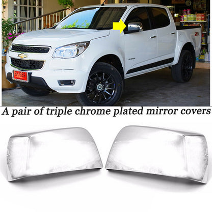 For 2014 2015 2016 2017 GMC Canyon Chrome Mirror Cover