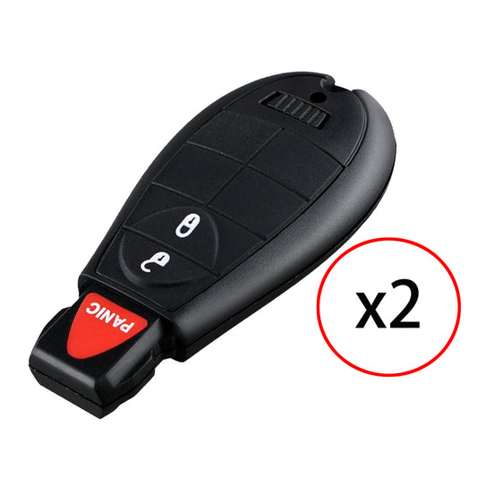 2pcs Keyless Entry M3N5WY783X Remote Car Key Fob for Dodge Ram Chrysler Jeep