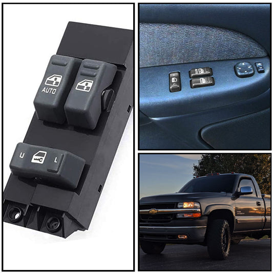 For 1999-2002 Silverado Sierra 1500 2500 3500 Driver Master Power Window Switch
