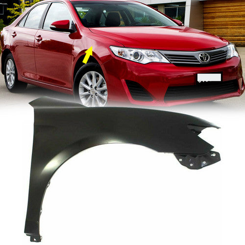Fender For 2007-2011 Toyota Camry Front Passenger Primed Steel