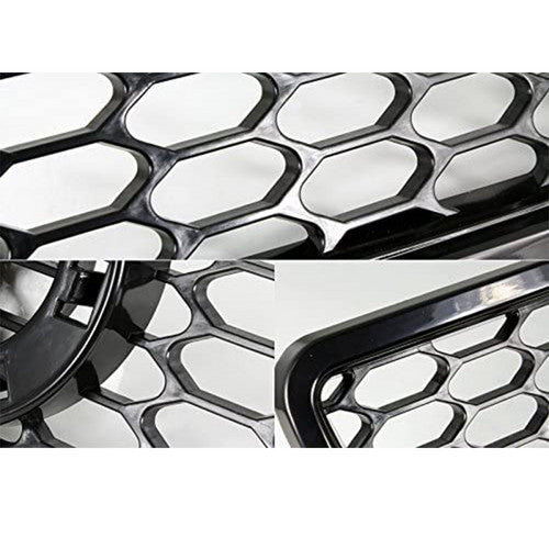 For 1996-2001 Audi A4 S4 Black ABS Honeycomb RS4 Style Front Hood Grille Grill