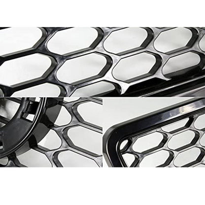 For 1996-2001 Audi A4 S4 Black ABS Honeycomb RS4 Style Front Hood Grille Grill