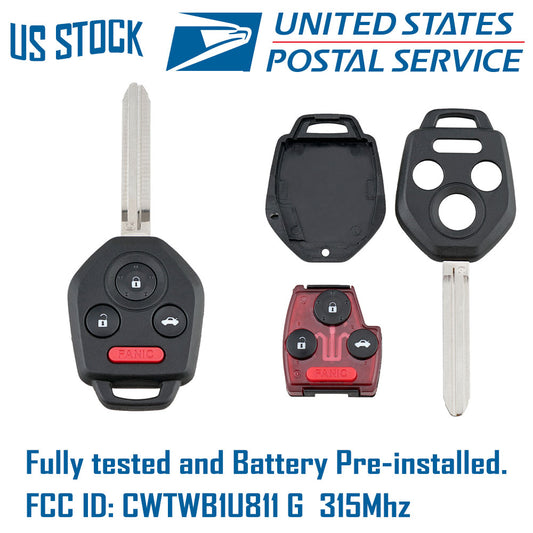 Remote Key Fob CWTWB1U811 G For 2013-2018 Subaru  Forester Impreza WRX WRX STI
