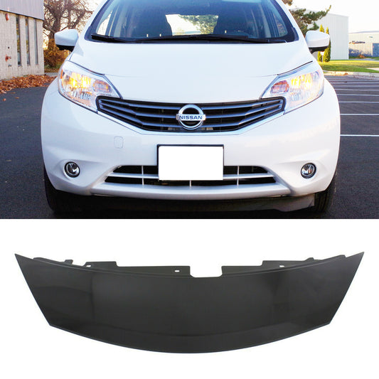Front Bumper Upper Grille Grill Cover For 2014 2015 2016 Nissan Versa Note