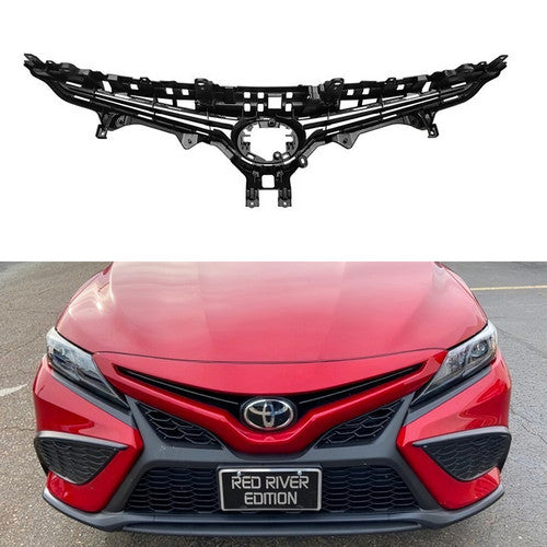 for 2020 2021 Toyota Camry SE XSE Hybrid Front Upper black Mesh grille grill