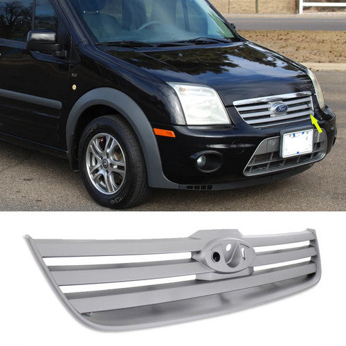 Grille For 2010-2013 Ford Transit Connect Primed Plastic