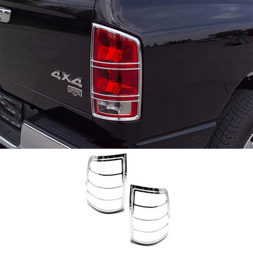 Fit 2009-2017 Dodge RAM 1500& 2010-2016 RAM 2500/3500 Chrome Taillight Covers