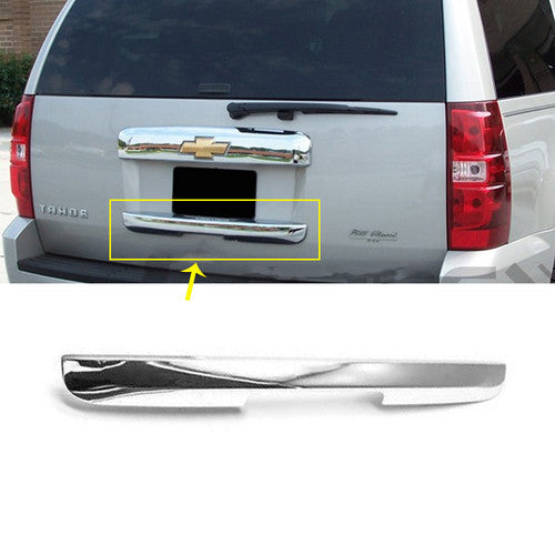 Fit 2007-2010 2011 2012 2013 Chevrolet Tahoe Chrome Lower Tailgate Handle Cover