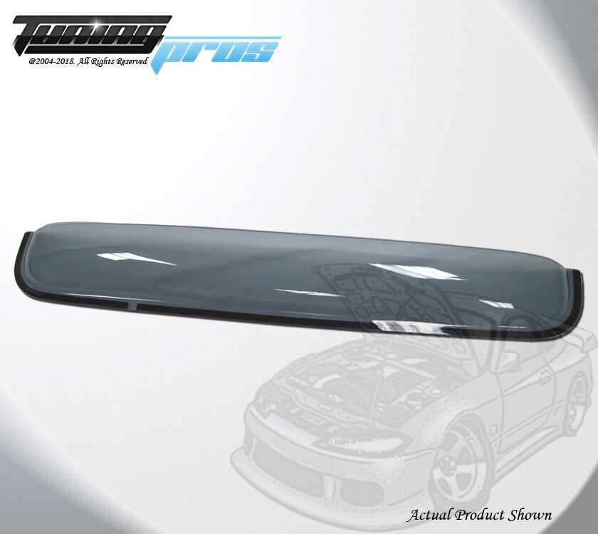 Light Tinted Moon Sun Roof Deflector Visor 880mm 34.6" For 1994-01 Acura Integra