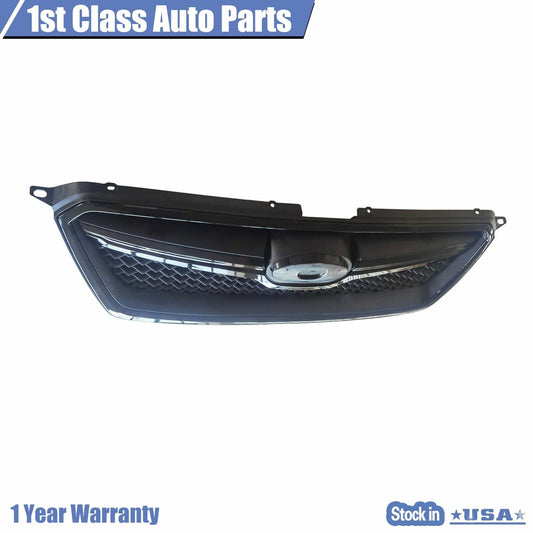 Front Upper Grille W/ Glossy Black Trim Assembly For 2016-2017 Subaru Crosstrek