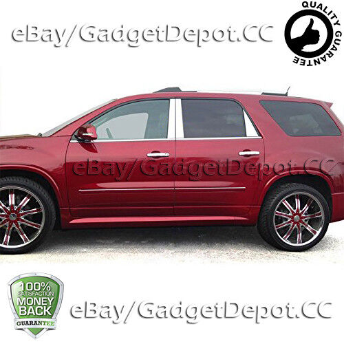 For 2007 - 2011 2012 2013 2014 2015 2016 GMC Acadia Stainless Steel Pillar Post