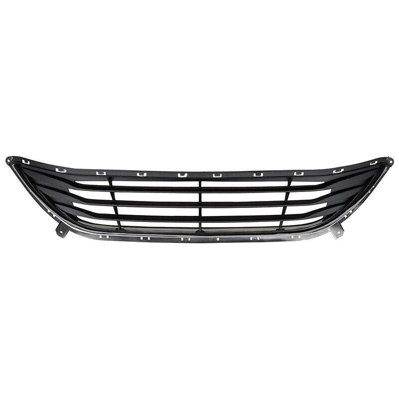 For 2011 2012 2013 Hyundai Elantra Sedan Front Bumper Lower Grille w/Chrome Trim