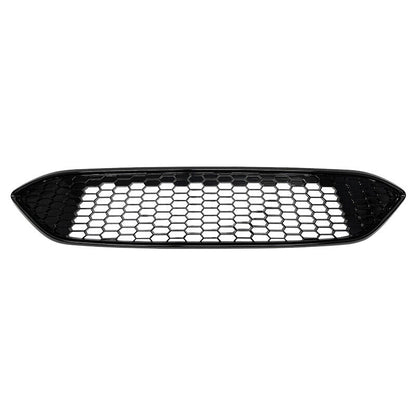 Fit 2015 2016 2017 2018 Ford Focus Front Bumper Upper Glossy Black Grille Grill