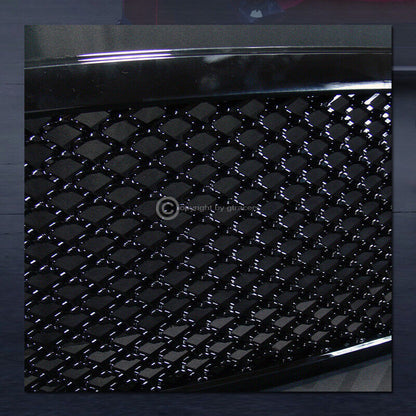 For 2009-2012 Dodge Ram 1500 Blk Luxury Mesh Front Bumper Grill Grille Guard ABS