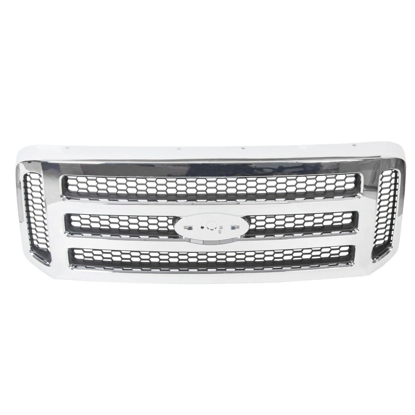 New Chrome Grille For Ford 2005 2006 2007 Super Duty F250 F350 Conversion Grill