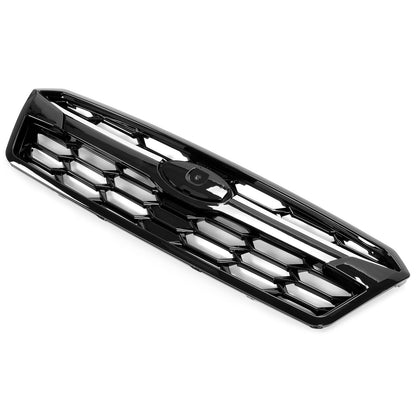 KUAFU Grille Assembly For Subaru Crosstrek 2018-2020 Glossy Black W/ Chrome trim