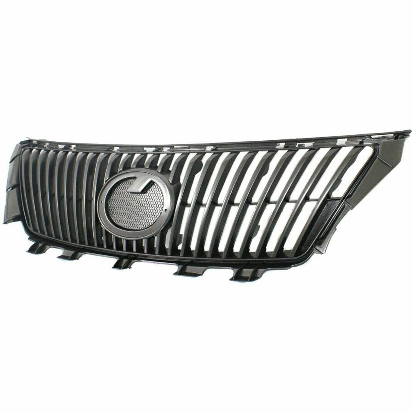 For 2009-2010 LEXUS IS250 IS350 Bumper Grille & Chrome Trim Front 2PC