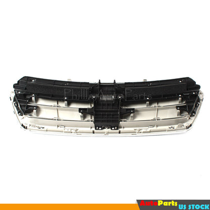 New Front Bumper Grill Grille Silver for Subaru Outback 2015 to 2017