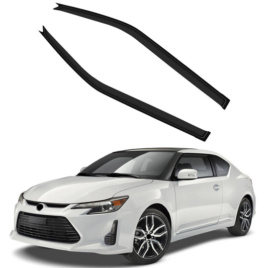 Window Visor Vent Rain Shades Guards Deflectors For 11-15 Scion tC Coupe