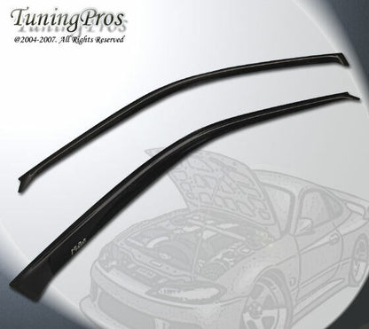 89-97 Ford Thunderbird Out-Channel Wind Deflector Window Visor Sun Guard 2pc